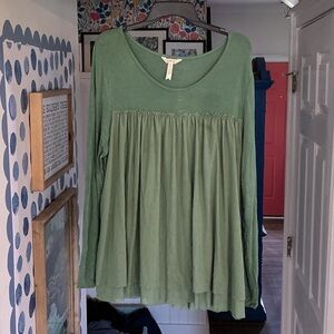 Matilda Jane Sage Green Tunic Top